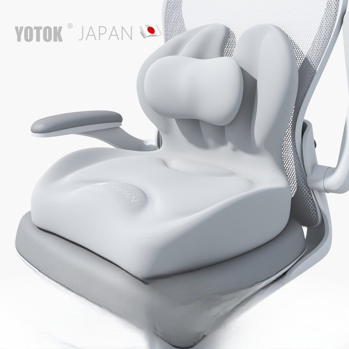 YOTOK 腰背一體辦公坐墊｜活性竹炭升級版｜產品圖片 8｜HomeWorker 香港工作位選品