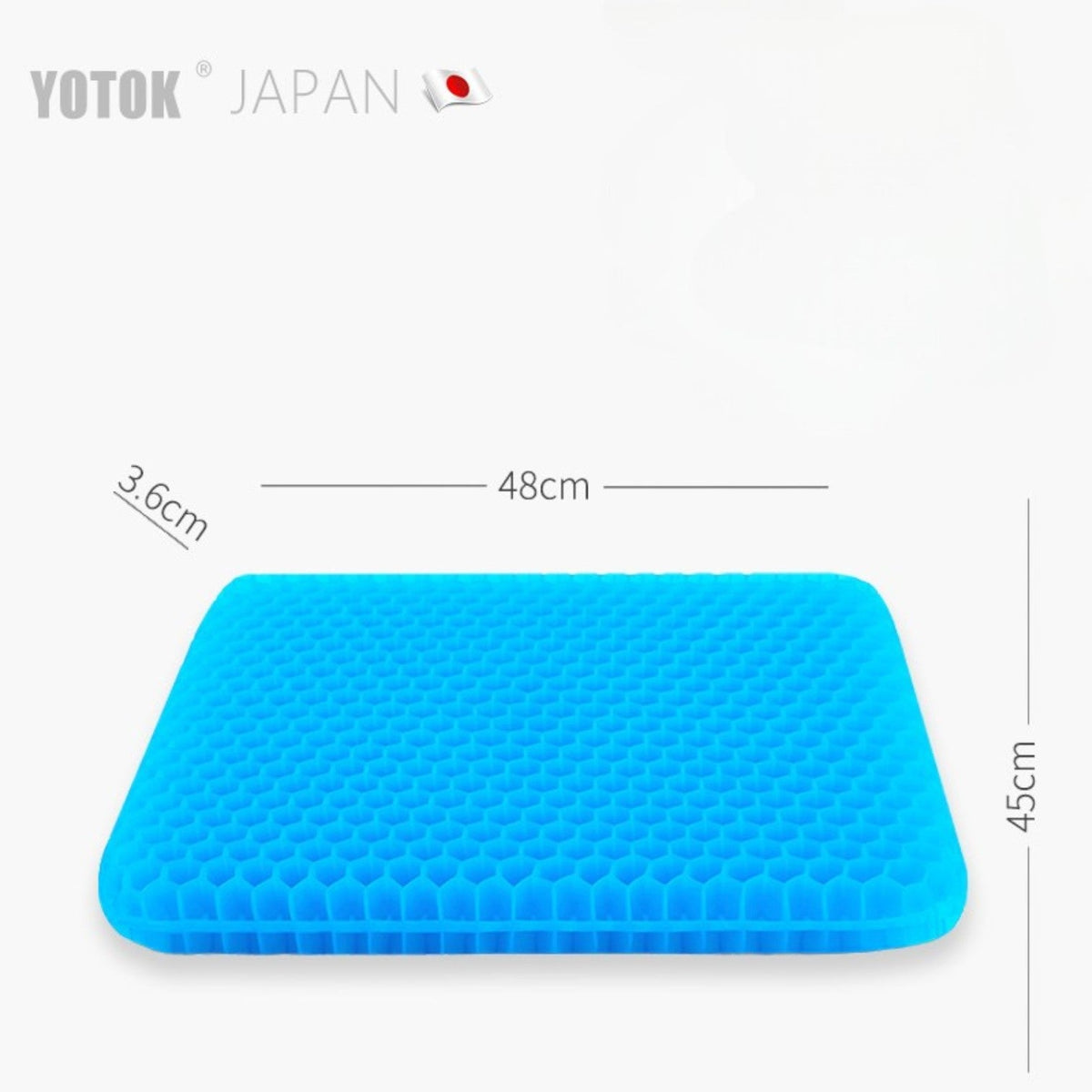 YOTOK 蜂窩凝膠辦公坐墊｜3.6CM 加大版 — image 1
